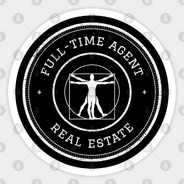 Full-Time Real Estate Agent Sticker by REG